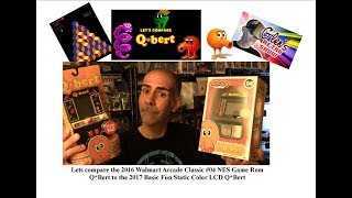 I Compare the Wal-Mart #04 Q*Bert to the Basic Fun Q*Bert!