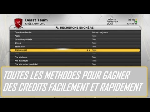 comment gagner fifa 13