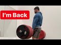 First Deadlift In Over A Month -How Physiotherapy And Dry Needling Helped Me