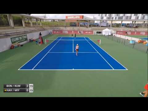 KATERYNA BONDARENKO/HIROKO KUWATA V ISABELLE HAVERLAG/YURIKO LILY MIYAZAKI - W60+H CALDAS DA RAINHA
