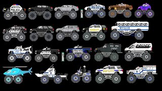 Download the video "Monster Police Vehicles - @TheKidsPictureShow"