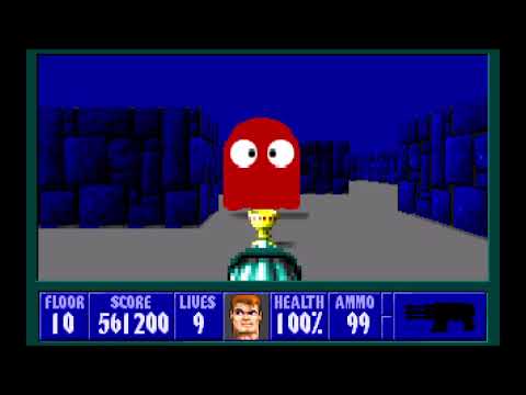 Wolfenstein 3D - I Am Death Incarnate Walkthrough - Die Fuhrer Die (E3F10)