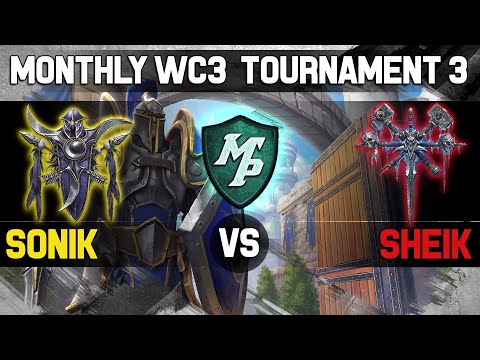 Warcraft 3: Sonik vs sheik - Meta Plays Monthly Tournament #3