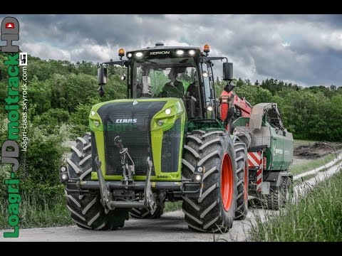 NEW CLAAS Xérion 5000 TRAC VC at Work 2015 !!!