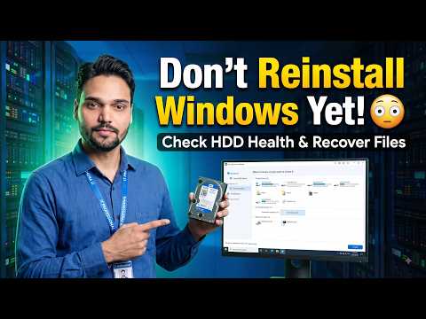Windows Problem or Hard Drive Failure? ⚡ Find Out Before You Lose Data