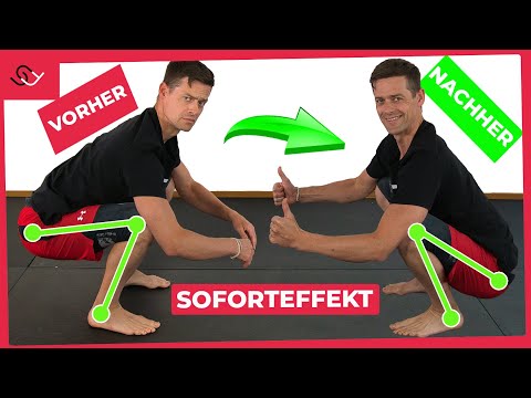 Hocke sofort verbessern und Hüfte öffnen - Mit dieser Übung