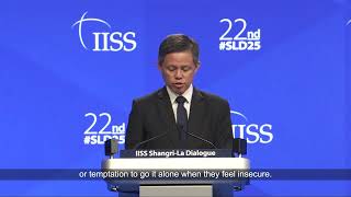 SLD 2025 - SIXTH PLENARY SESSION ENHANCING SECURITY COOPERATION FOR A STABLE ASIA-PACIFIC