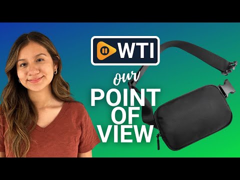 Telena Belt Bag for Women Men Fashionable Crossbody Fanny Pack for Women Waist Bag with Adjustable Strap Black - WTI product video review