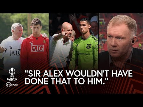 "Sir Alex wouldn't have done that to him" Paul Scholes weighs in on the Cristiano Ronaldo situation