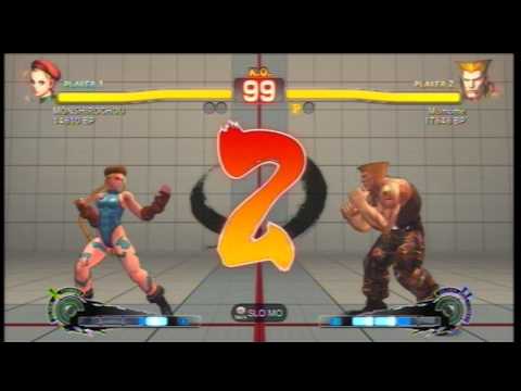 SSF4 [A vs A]: MONSHIROCHOU(#30 Cammy) vs Momome(#11 Guile) Ep.134