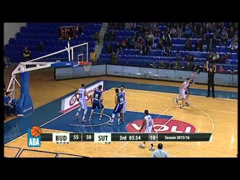 ABA Liga 2015/16 highlights: Budućnost VOLI - Sutjeska R12 (29.11.2015)