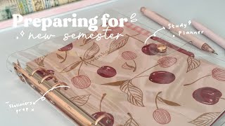 Back to School: Persiapan Semester Baru - Study Planner, Stationery