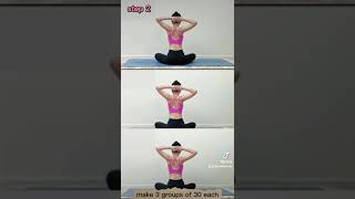 Faster way lifting chest | 3 steps firming chest | Firming Breast Exercise