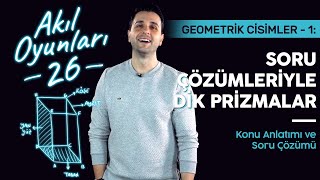 Geometrik Cisimler 1: Dik Prizmalar | Ozan Alper ile 8. Sınıf Matematik | Lightboard ile Ders #26