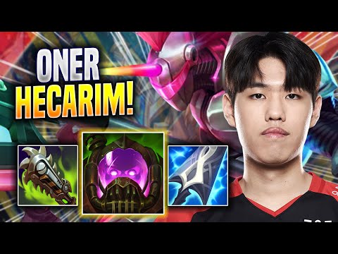 ONER TRIES HECARIM WITH NEW REWORK! - T1 Oner Plays Hecarim JUNGLE vs Graves! | Season 2022