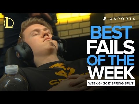 Best LoL FAILS from Week 6 of the 2017 Spring Split
