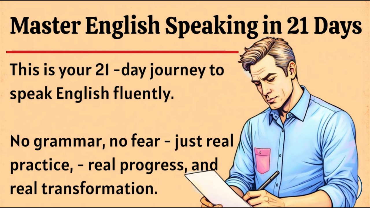 Master English Speaking in 21 Days || Easy Tips to Speak English || Improve Your English Fluency ✅️