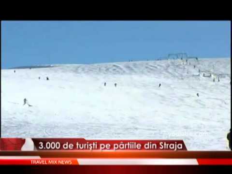 3.000 de turişti pe pârtiile din Straja