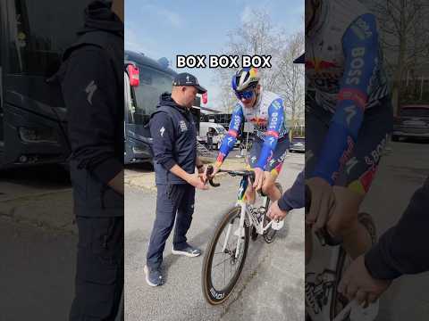 Dernier entraînement pit stop avant le Paris - Nice 🚦#cycling #parisnice #RedBull