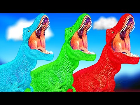 T Rex Color Pack Breakout – Afrovenator New Dinosaur - Jurassic World Evolution Dinosaurs Fighting