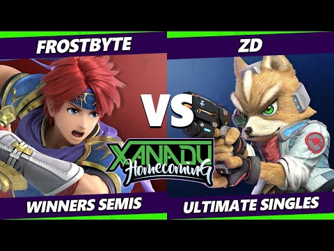Xanadu Homecoming Winners Semis - ZD (Fox) Vs. Frostbyte (Roy) Smash Ultimate - SSBU