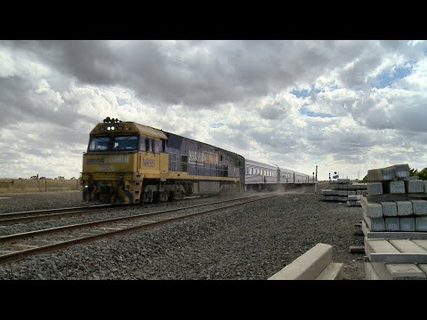 5AM8 The Overland Passenger Train (Journey Beyond Rail Expeditions) (14/1/2021) - PoathTV Railways