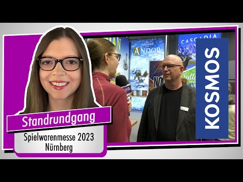 Neuheiten – KOSMOS – Spielwarenmesse 2023 in Nürnberg (Spiel doch mal!) Standrundgang