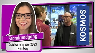 Neuheiten – KOSMOS – Spielwarenmesse 2023 in Nürnberg (Spiel doch mal!) Standrundgang