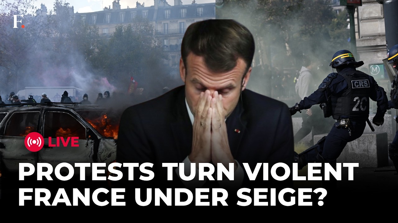 France Protests LIVE : Protesters Storm Marseille City Hall as Buildings Burn Across Cities