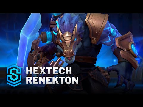 Hextech Renekton Wild Rift Skin Spotlight