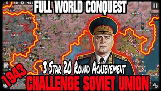 🔥SOVIET UNION 1943 CHALLENGE CONQUEST🔥3-Star 20 Round Achievement