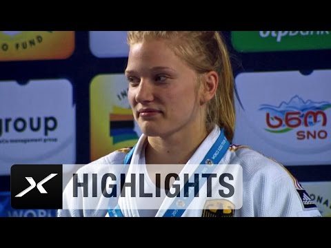 Deutsche Judo-Nachwuchshoffnung Szaundra Diedrich in Goldform | Europaspiele 2015 in Baku