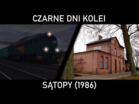 CZARNE DNI KOLEI #28 - Tekla. Katastrofa kolejowa w Sątopach k. Nowego Tomyśla (1986)