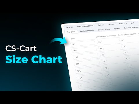 How to Boost Your CS-Cart Sales by Adding a Perfect Size Chart?