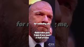 Download lagu The Undertaker Brings Triple H to Tears in His Hall of Fame Speech mp3