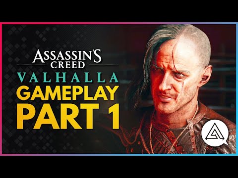 Assassin's Creed Valhalla | Gameplay Part 1 - Storming the Fortress With the Sons of Ragnar