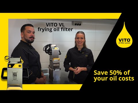 VITO VL frying oil filter - Best solution for your frying oil