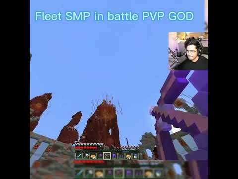 EPIC Fleet SMP PVP Battle in Minecraft 😱 #freefireshorts #herobrine