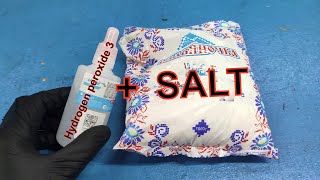 It's just Fantastic! I mixed salt and hydrogen peroxide from the pharmacy!