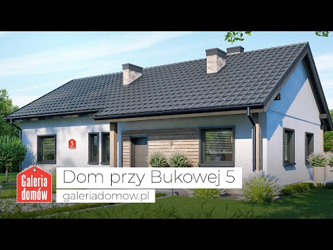 Projekt domu przy Bukowej 5 - GaleriaDomow.pl