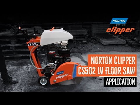 🛠️ How to Use the Norton Clipper CS502 LV Floor Saw | Operation Guide