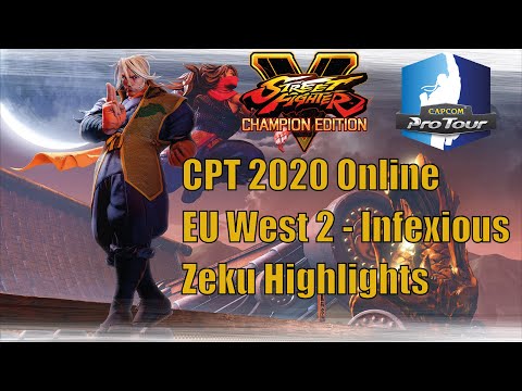 SFV: CE - CPT 2020 Online EU West 2 - Infexious Zeku Highlights Compilation