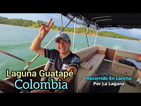 Laguna De Guatapé en Colombia, Nos Fuímos a Un Recorrido En Lancha.