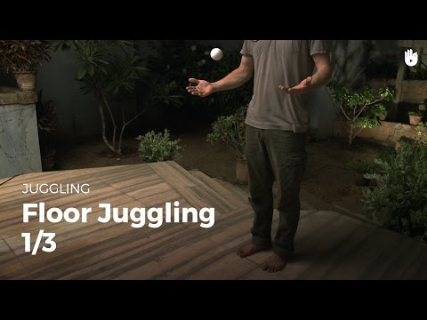 Learn how to practice floor juggling - Part 1-3 - The basics