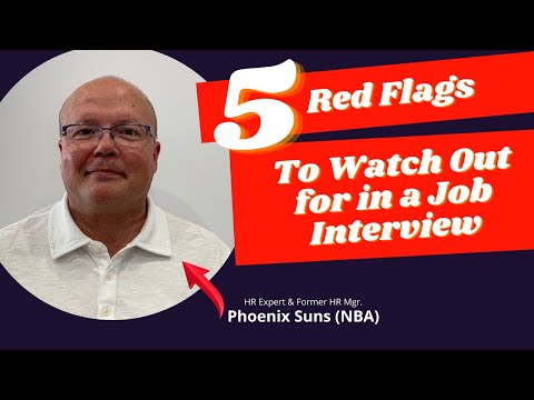 5 Red Flags to Watch Out For in a Job Interview