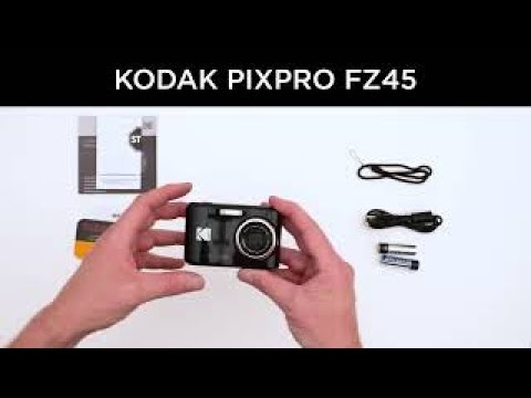 Kodak PIXPRO FZ45 Friendly Zoom 16MP FHD Digital Camera, Red Kodak PIXPRO FZ45 Friendly Zoom 16MP FHD Digital Camera, Red