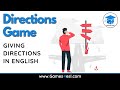 Directions Game | Giving Directions In English