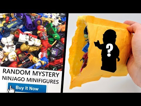 I Bought a LEGO Mystery Bag of Random NINJAGO Minifigures - Here's what I got! (Unboxing)