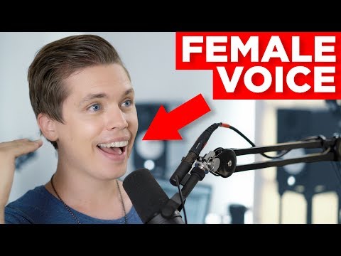 GUY SINGING with MALE & FEMALE VOICES