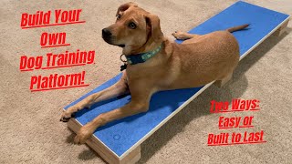 Dog Training Platform | Build It Yourself